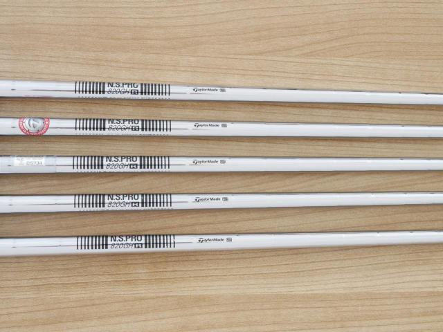 Iron set : Taylormade : ชุดเหล็ก Taylormade Qi (รุ่นล่าสุด ออกปี 2024 Japan Spec.) มีเหล็ก 6-Pw (5 ชิ้น) ก้านเหล็ก NS Pro 820GH Flex R