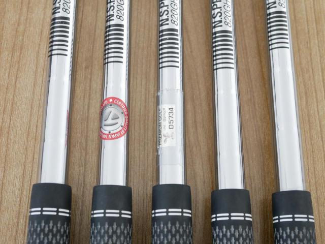 Iron set : Taylormade : ชุดเหล็ก Taylormade Qi (รุ่นล่าสุด ออกปี 2024 Japan Spec.) มีเหล็ก 6-Pw (5 ชิ้น) ก้านเหล็ก NS Pro 820GH Flex R