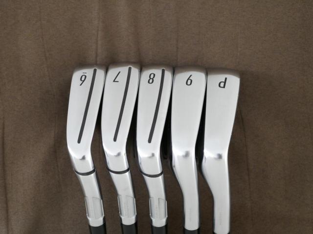 Iron set : Taylormade : ชุดเหล็ก Taylormade Qi (รุ่นล่าสุด ออกปี 2024 Japan Spec.) มีเหล็ก 6-Pw (5 ชิ้น) ก้านเหล็ก NS Pro 820GH Flex R
