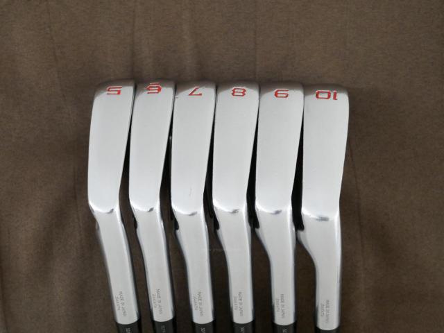 Iron set : Honma : ชุดเหล็ก Honma Tour World TW727V (Forged ออกปี 2016) มีเหล็ก 5-10 (6 ชิ้น) ก้านกราไฟต์ Honma Vizard IB 95 Flex S