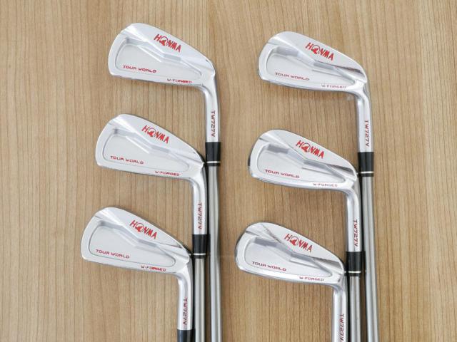 Iron set : Honma : ชุดเหล็ก Honma Tour World TW727V (Forged ออกปี 2016) มีเหล็ก 5-10 (6 ชิ้น) ก้านกราไฟต์ Honma Vizard IB 95 Flex S