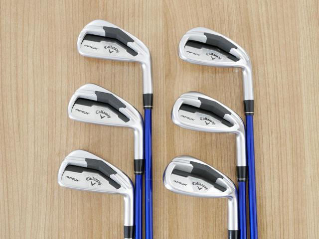 Iron set : Callaway : ชุดเหล็ก Callaway APEX Forged มีเหล็ก 5-Pw (6 ชิ้น) ก้านกราไฟต์ Flex S