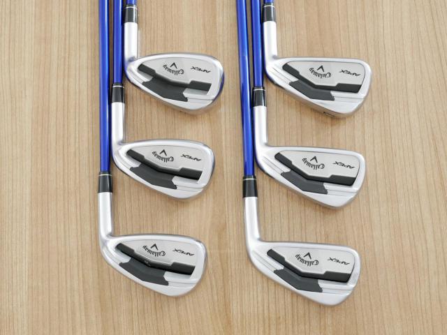 Iron set : Callaway : ชุดเหล็ก Callaway APEX Forged มีเหล็ก 5-Pw (6 ชิ้น) ก้านกราไฟต์ Flex S