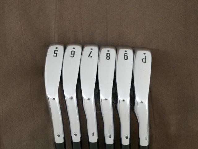 Iron set : Callaway : ชุดเหล็ก Callaway APEX Pro Forged (ออกปี 2019) มีเหล็ก 5-Pw (6 ชิ้น) ก้านเหล็ก NS Pro 950 Flex S