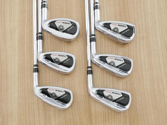 Iron set : Yamaha : ชุดเหล็ก Yamaha Inpres RMX UD+2 (ปี 2017 ตีไกลที่สุด ไกลกว่าเหล็กทั่วไป 2 เบอร์) มีเหล็ก 6-Pw,Aw (6 ชิ้น) ก้านเหล็ก NS Pro ZELOS 7 Flex R