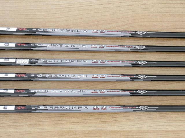 Iron set : Honma : ชุดเหล็ก Honma Tour World GS (ออกปี 2021 ใบใหญ่ ตีง่าย ไกล) มีเหล็ก 6-10,Sw (6 ชิ้น) ก้านกราไฟต์ Honma Speedtuned 48 Flex SR