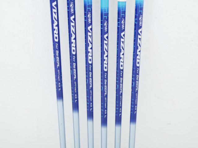 Lady club : All : ชุดเหล็ก Honma Bezeal 525 (รุ่นนี้ใบใหญ่ที่สุดของ Honma) มีเหล็ก 7-11,Sw (6 ชิ้น) ก้านกราไฟต์ Honma Vizard 43 Flex L