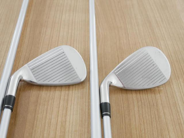 Lady club : All : ชุดเหล็ก Callaway Solaire (ใบใหญ่ ตีง่ายมาก) มีเหล็ก 7,9,Pw,Sw (4 ชิ้น) ก้านกราไฟต์ Flex L