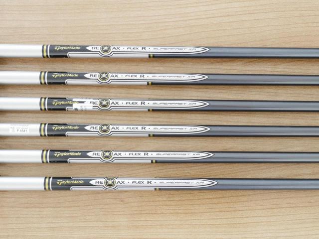 Iron set : Taylormade : ชุดเหล็ก Taylormade XR Forged มีเหล็ก 5-Pw (6 ชิ้น) ก้านกราไฟต์ Flex R