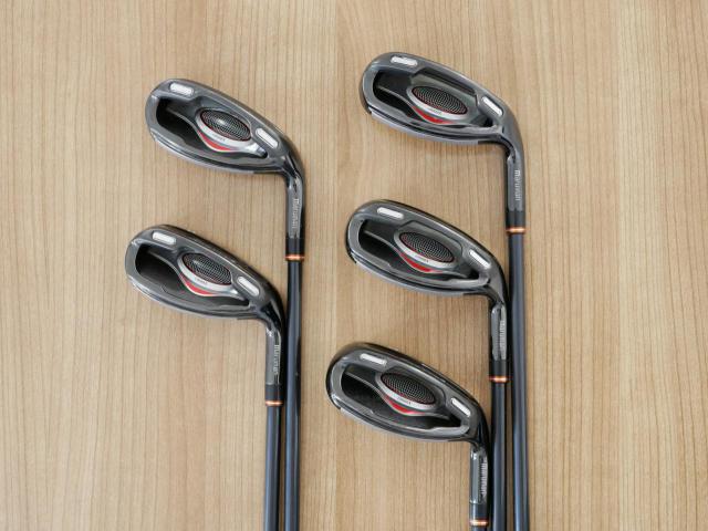 Iron set : Maruman : ชุดเหล็กกระเทย Maruman Shuttle i3000x มีเหล็ก 7-10,Pw (5 ชิ้น) ก้านกราไฟต์ Flex R 
