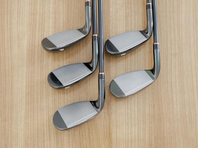 Iron set : Maruman : ชุดเหล็กกระเทย Maruman Shuttle i3000x มีเหล็ก 7-10,Pw (5 ชิ้น) ก้านกราไฟต์ Flex R 