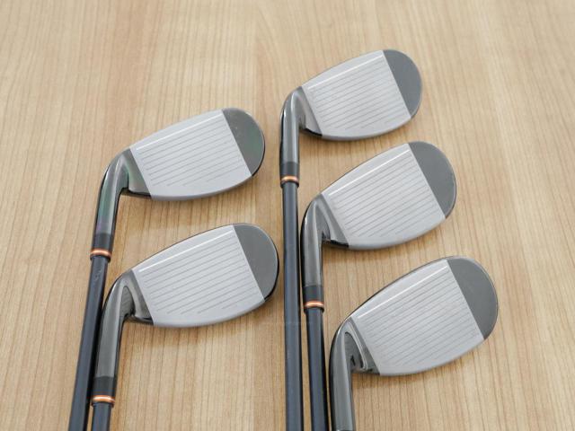 Iron set : Maruman : ชุดเหล็กกระเทย Maruman Shuttle i3000x มีเหล็ก 7-10,Pw (5 ชิ้น) ก้านกราไฟต์ Flex R 