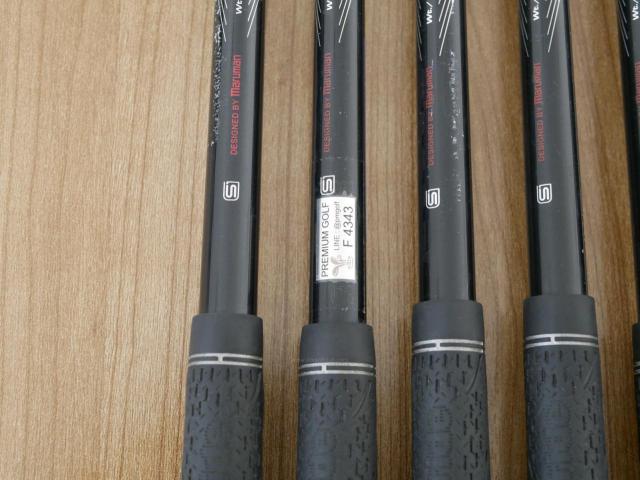Iron set : Maruman : ชุดเหล็กกระเทย Maruman Shuttle i3000x มีเหล็ก 7-10,Pw (5 ชิ้น) ก้านกราไฟต์ Flex R 