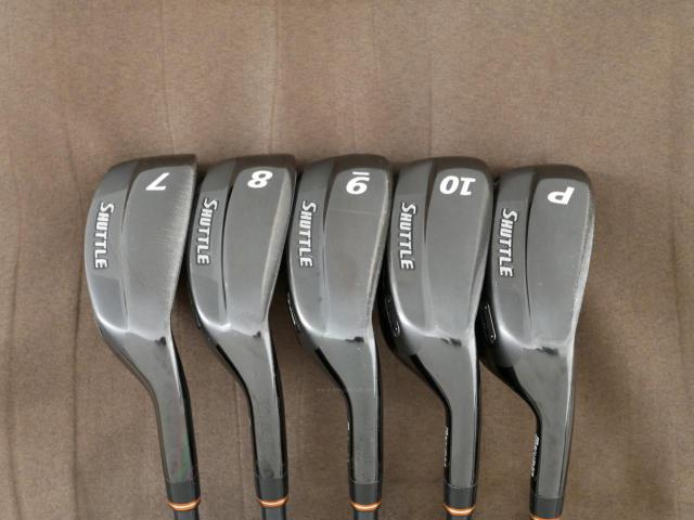 Iron set : Maruman : ชุดเหล็กกระเทย Maruman Shuttle i3000x มีเหล็ก 7-10,Pw (5 ชิ้น) ก้านกราไฟต์ Flex R 