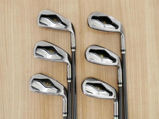Iron set : Maruman : ชุดเหล็ก Maruman Majesty Vanquich XR (รุ่นท๊อปสุด ตีง่าย ไกลมาก ของใหม่ 7 หมื่นบาท) มีเหล็ก 6-10,Pw (6 ชิ้น) ก้านกราไฟต์ Flex R