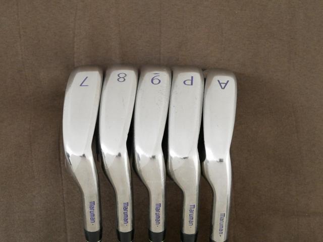 Lady club : All : ชุดเหล็ก Maruman EXIM Nano II มีเหล็ก 7-Pw,Aw (5 ชิ้น) ก้านกราไฟต์ Flex L