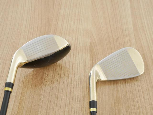 Iron set : Katana : ชุดเหล็กกระเทย Katana Voltio G Series มีเหล็ก 6-Pw,Aw,As,Sw (8 ชิ้น ระยะเทียบเท่า เหล็ก 6-Pw,Aw,Sw) ก้าน Tour AD VT-5 Flex SR
