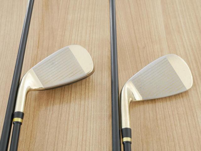 Iron set : Katana : ชุดเหล็กกระเทย Katana Voltio G Series มีเหล็ก 6-Pw,Aw,As,Sw (8 ชิ้น ระยะเทียบเท่า เหล็ก 6-Pw,Aw,Sw) ก้าน Tour AD VT-5 Flex SR