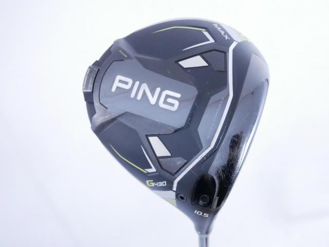 Driver : PING : ไดรเวอร์ Ping G430 Max (รุ่นปี 2023) Loft 10.5 (ปรับได้) ก้าน Ping Alta J CB Flex S