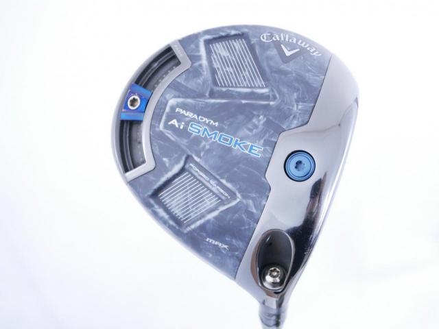 Driver : Callaway : ไดรเวอร์ Callaway Paradym Ai SMOKE MAX (รุ่นปี 2024 Japan Spec.) Loft 9 (ปรับได้) ก้าน Mitsubishi TENSEI 50 Flex SR