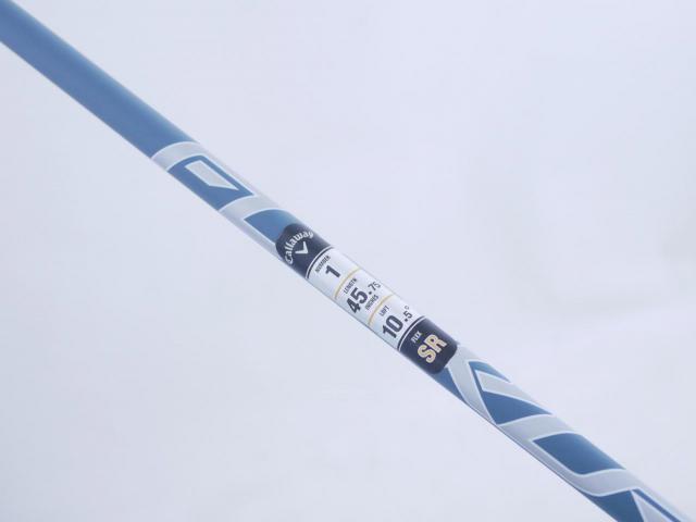 Driver : Callaway : ไดรเวอร์ Callaway Paradym Max Fast (รุ่นปี 2023 Japan Spec.) Loft 10.5 ก้าน Fujikura Speeder NX 40 Flex SR