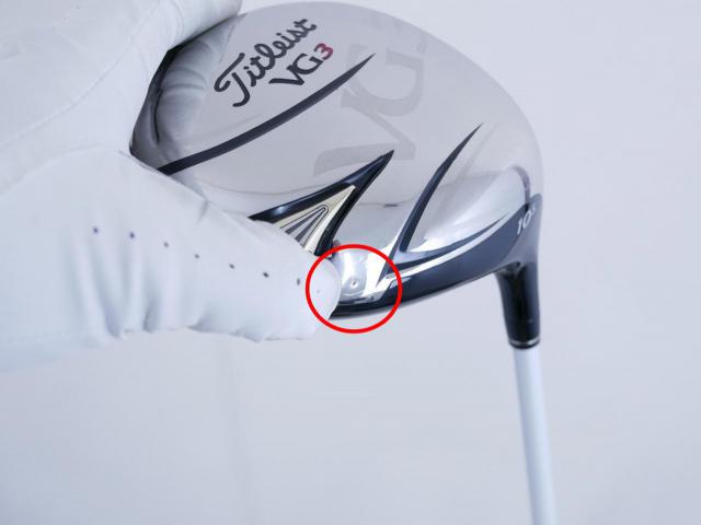 Driver : Titleist : **มีบุบ** Titleist VG3 (Japan Spec.) Loft 10.5 ก้าน Fujikura ROMBAX Type S 55 Flex S