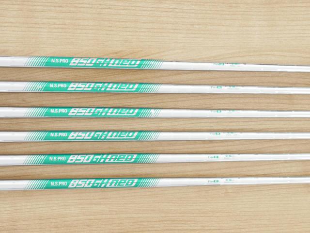 Iron set : Ping : ชุดเหล็ก Ping G430 (ออกปี 2023 Japan Spec. ใบใหญ่ ง่าย ไกล) มีเหล็ก 6-W,45 (6 ชิ้น) ก้านเหล็ก NS Pro 850 NEO Flex R
