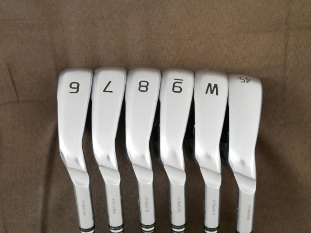 Iron set : Ping : ชุดเหล็ก Ping G430 (ออกปี 2023 Japan Spec. ใบใหญ่ ง่าย ไกล) มีเหล็ก 6-W,45 (6 ชิ้น) ก้านเหล็ก NS Pro 850 NEO Flex R