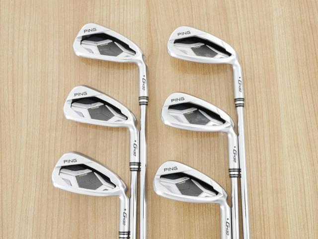 Iron set : Ping : ชุดเหล็ก Ping G430 (ออกปี 2023 Japan Spec. ใบใหญ่ ง่าย ไกล) มีเหล็ก 6-W,45 (6 ชิ้น) ก้านเหล็ก NS Pro 850 NEO Flex R