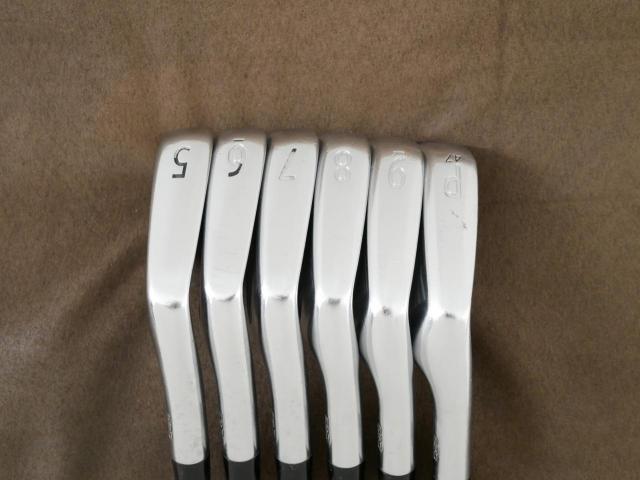 Iron set : Titleist : ชุดเหล็ก Titleist 620CB Forged (ออกปี 2020) มีเหล็ก 5-Pw (6 ชิ้น) ก้านเหล็ก NS Pro ZELOS 8 Flex R