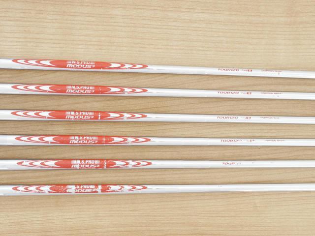 Iron set : Yamaha : ชุดเหล็ก Yamaha RMX 120 (ออกปี 2020 นุ่ม ไกล) มีเหล็ก 5-Pw (6 ชิ้น) ก้านเหล็ก NS Pro Modus 120 Flex S