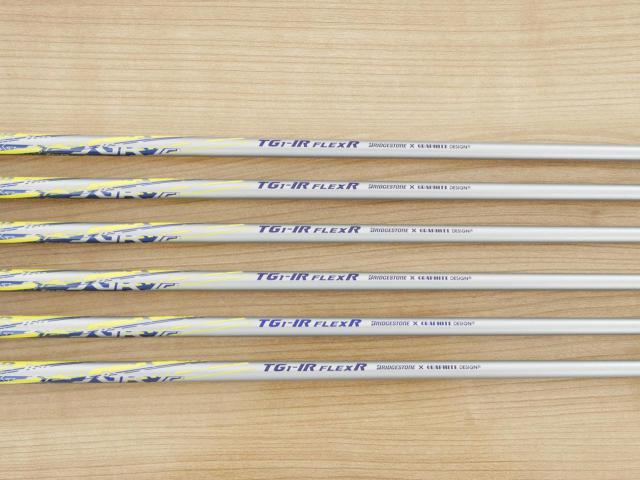 Iron set : Bridgestone : ชุดเหล็ก Bridgestone Tour B JGR HF2 Forged (รุ่นปี 2019 นุ่ม ไกล) มีเหล็ก 6-Pw,Aw (6 ชิ้น) ก้านกราไฟต์ Flex R