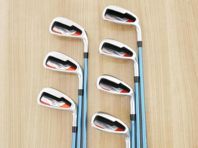 Iron set : Katana : ชุดเหล็ก Katana Sword Izu Max SX (หน้าเด้ง) มีเหล็ก 6-Pw,Aw,Sw (7 ชิ้น) ก้านกราไฟต์ Speeder 589 FLex R