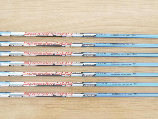Iron set : Katana : ชุดเหล็ก Katana Sword Izu Max SX (หน้าเด้ง) มีเหล็ก 6-Pw,Aw,Sw (7 ชิ้น) ก้านกราไฟต์ Speeder 589 FLex R