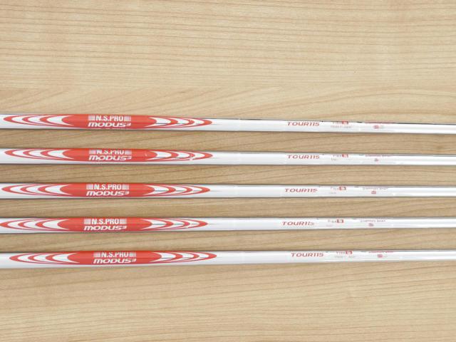 Iron set : Titleist : ชุดเหล็ก Titleist T100S Forged (รุ่นปี 2022) มีเหล็ก 6-Pw (5 ชิ้น) ก้านเหล็ก NS Pro Modus 115 Flex S