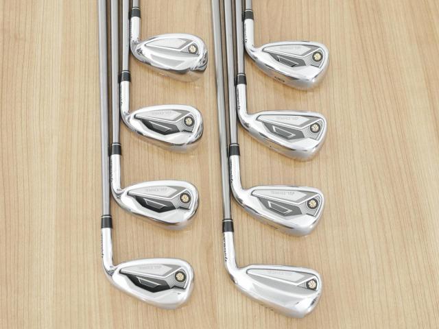 Iron set : Taylormade : ชุดเหล็ก Taylormade Gloire (รุ่นท๊อปสุด Japan Spec. ใบใหญ่ ตีง่าย ไกล) มีเหล็ก 5-Pw,Aw,Sw (8 ชิ้น) ก้านกราไฟต์ Flex R