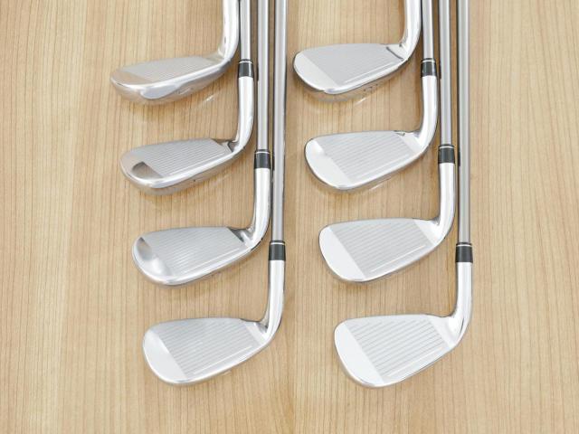 Iron set : Taylormade : ชุดเหล็ก Taylormade Gloire (รุ่นท๊อปสุด Japan Spec. ใบใหญ่ ตีง่าย ไกล) มีเหล็ก 5-Pw,Aw,Sw (8 ชิ้น) ก้านกราไฟต์ Flex R