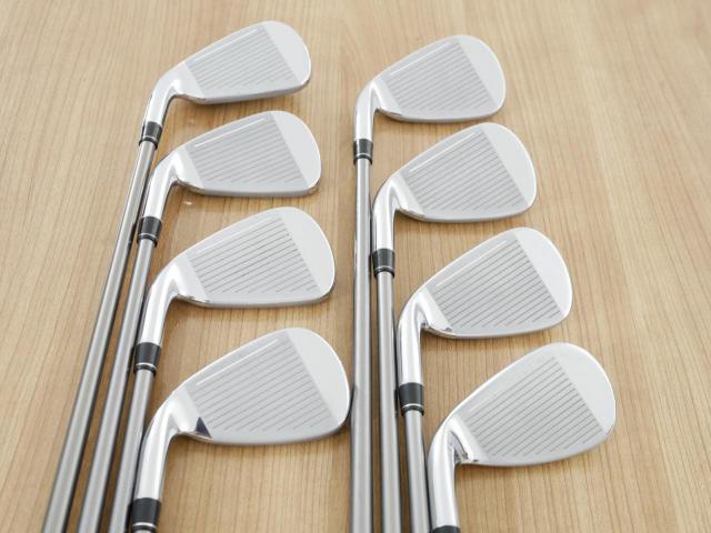 Iron set : Taylormade : ชุดเหล็ก Taylormade Gloire (รุ่นท๊อปสุด Japan Spec. ใบใหญ่ ตีง่าย ไกล) มีเหล็ก 5-Pw,Aw,Sw (8 ชิ้น) ก้านกราไฟต์ Flex R