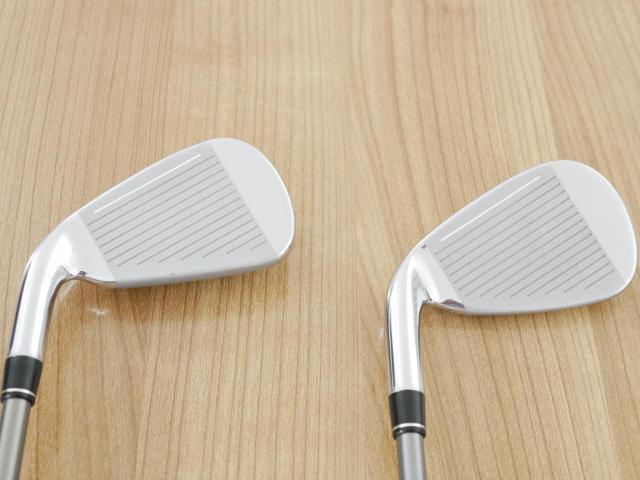 Iron set : Taylormade : ชุดเหล็ก Taylormade Gloire (รุ่นท๊อปสุด Japan Spec. ใบใหญ่ ตีง่าย ไกล) มีเหล็ก 5-Pw,Aw,Sw (8 ชิ้น) ก้านกราไฟต์ Flex R