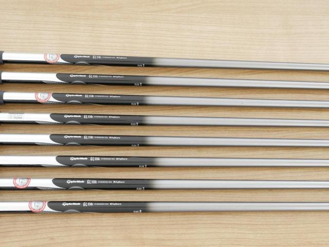 Iron set : Taylormade : ชุดเหล็ก Taylormade Gloire (รุ่นท๊อปสุด Japan Spec. ใบใหญ่ ตีง่าย ไกล) มีเหล็ก 5-Pw,Aw,Sw (8 ชิ้น) ก้านกราไฟต์ Flex R