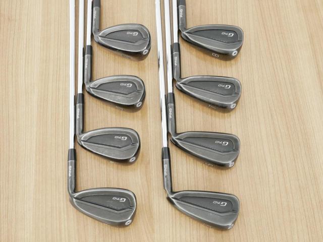 Iron set : Ping : ชุดเหล็ก Ping G710 (ปี 2021 Japan Spec. ใบใหญ่ ง่ายที่สุด ไกลที่สุดของ Ping) มีเหล็ก 5-Pw,Aw,Sw (8 ชิ้น)  ก้านเหล็ก NS Pro Zelos 7 Flex S