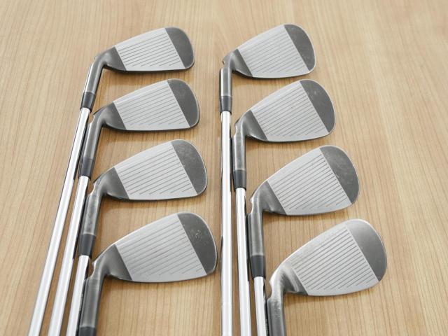 Iron set : Ping : ชุดเหล็ก Ping G710 (ปี 2021 Japan Spec. ใบใหญ่ ง่ายที่สุด ไกลที่สุดของ Ping) มีเหล็ก 5-Pw,Aw,Sw (8 ชิ้น)  ก้านเหล็ก NS Pro Zelos 7 Flex S