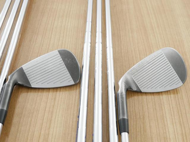 Iron set : Ping : ชุดเหล็ก Ping G710 (ปี 2021 Japan Spec. ใบใหญ่ ง่ายที่สุด ไกลที่สุดของ Ping) มีเหล็ก 5-Pw,Aw,Sw (8 ชิ้น)  ก้านเหล็ก NS Pro Zelos 7 Flex S