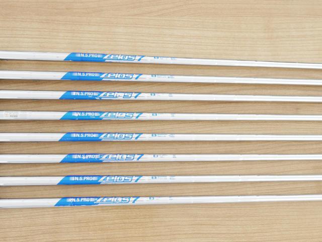 Iron set : Ping : ชุดเหล็ก Ping G710 (ปี 2021 Japan Spec. ใบใหญ่ ง่ายที่สุด ไกลที่สุดของ Ping) มีเหล็ก 5-Pw,Aw,Sw (8 ชิ้น)  ก้านเหล็ก NS Pro Zelos 7 Flex S