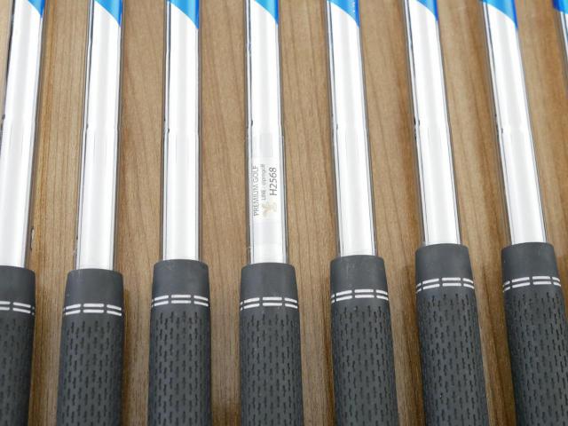Iron set : Ping : ชุดเหล็ก Ping G710 (ปี 2021 Japan Spec. ใบใหญ่ ง่ายที่สุด ไกลที่สุดของ Ping) มีเหล็ก 5-Pw,Aw,Sw (8 ชิ้น)  ก้านเหล็ก NS Pro Zelos 7 Flex S