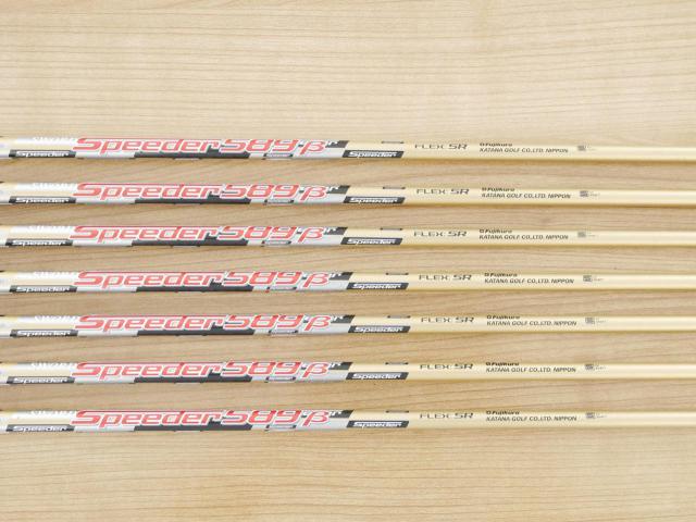 Iron set : Katana : ชุดเหล็ก Katana Sword ATC-589b (ปี 2017) มีเหล็ก 6-Pw,Aw,Sw (7 ชิ้น) ก้านกราไฟต์ Fujikura Speeder 589 Flex SR
