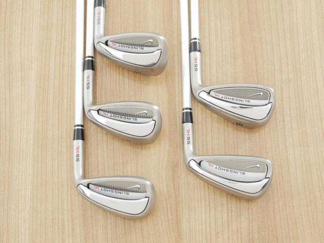 Lady club : All : ชุดเหล็ก Nike Slingshot HL (ใบใหญ่ ตีง่าย) มีเหล็ก 7-Pw,Sw (5 ชิ้น) ก้านกราไฟต์ Flex L