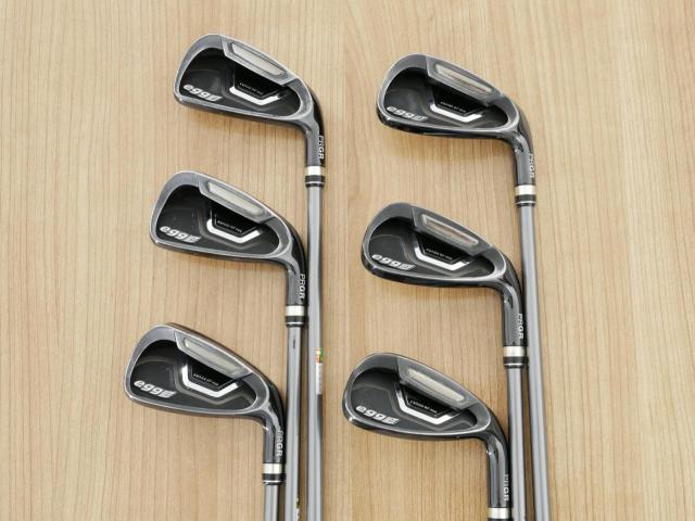 Iron set : PRGR : ชุดเหล็กกระเทย PRGR New Egg Iron (รุ่นปี 2017 ตีง่ายและไกลมาก) มีเหล็ก 6-Pw,Aw (6 ชิ้น) ก้านกราไฟต์ Flex R (M-37)