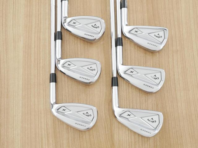 Iron set : Callaway : ชุดเหล็ก Callaway X Forged มีเหล็ก 5-Pw (6 ชิ้น) ก้านเหล็ก Memphis 10 Flex SR