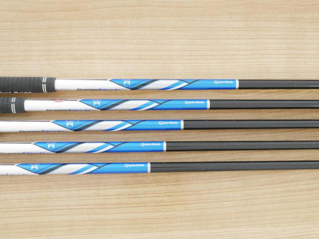 Iron set : Taylormade : ชุดเหล็ก Taylormade SpeedBlade มีเหล็ก 6-Pw (5 ชิ้น) ก้านกราไฟต์ Flex R